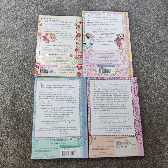 Nancy Clancy Kids Book Set of 4 Stories for Girls Daily Bedtime Reading Age 6-10 - Picture 7 of 11